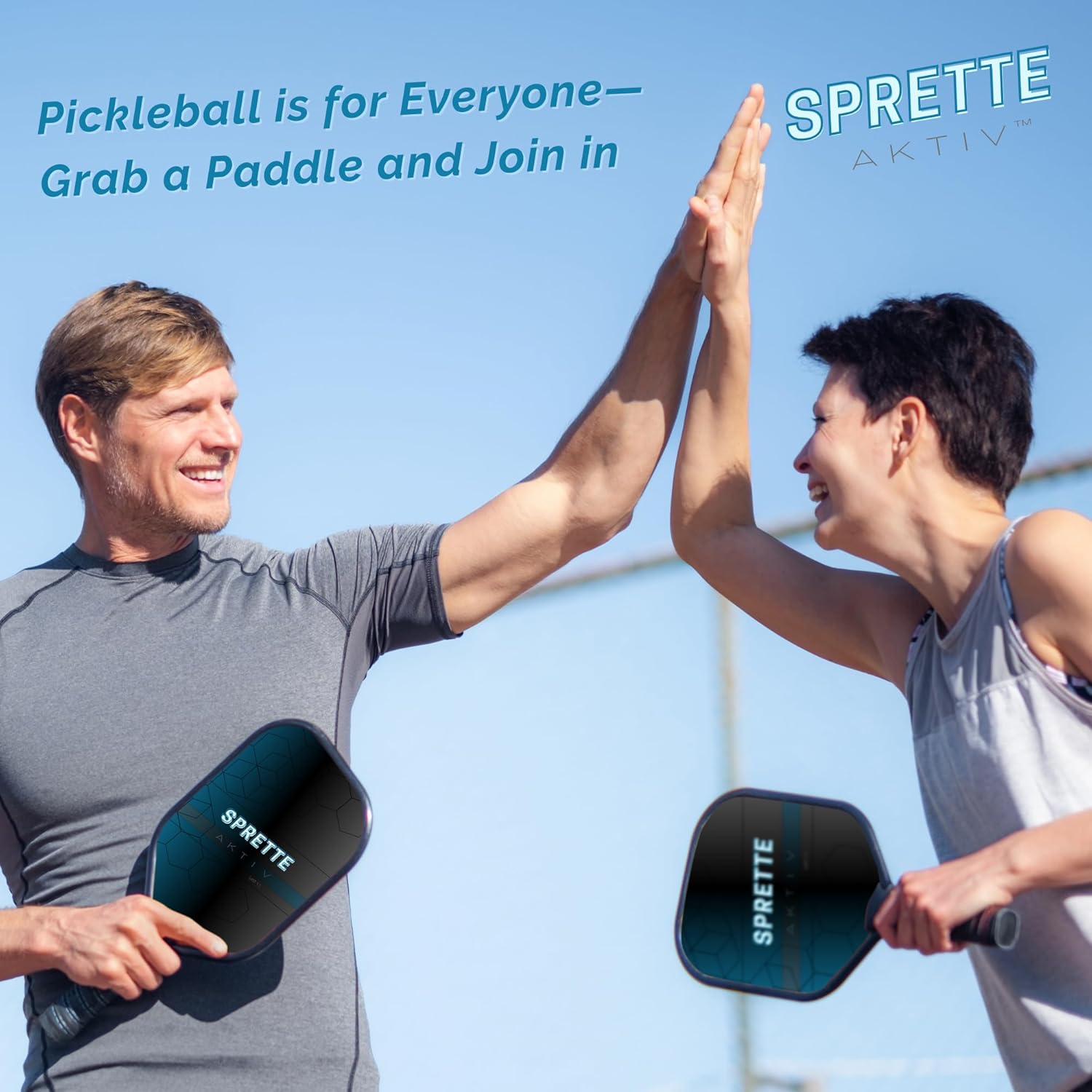 Lightweight Carbon Fiber Pickleball Paddle with Protective Neoprene Cover - Great for Beginner to Intermediate Players - Lett 1.1 by Sprette Aktiv