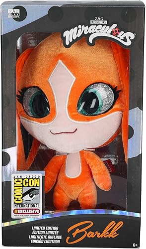 Miniatura 4 de UCC Distributing Miraculous Ladybug - Peluche de lujo Kwami de 10 ″ - Barkk - Edición limitada