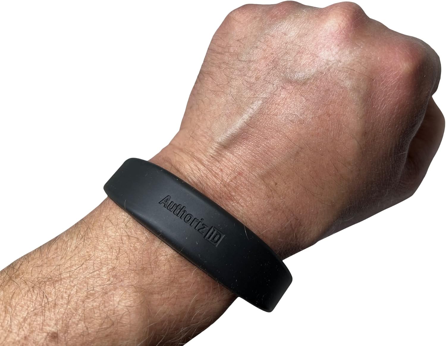 5 – 26 Bit H10301 125 KHz Proximity Wristbands Black Straight AuthorizID Wiegand Waterproof Compatible w/ 1386 1326 7610 1586 1391 1346. Works with nearly all access control systems. Facility Code 233