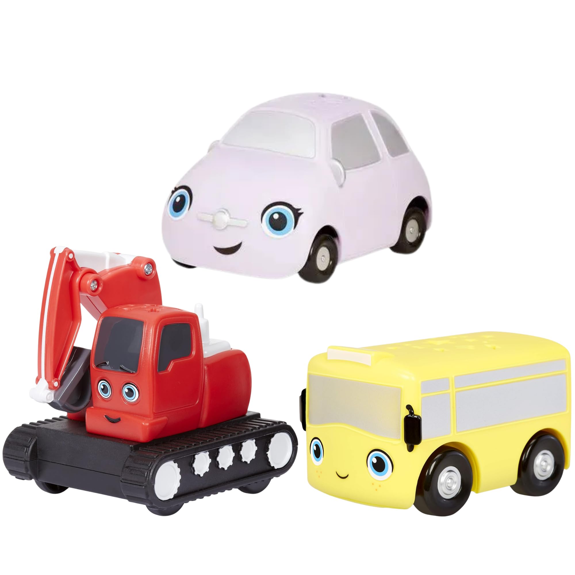 little tikes Little Baby Bums Musical Racers Roll To Sing Vehicles - (Set of 3)