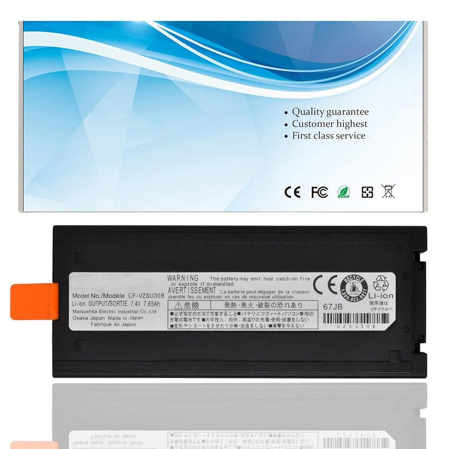 パナソニックノートパソコン用バッテリー VZSU30b Amazon.com: DGFTB CF-VZSU30B Laptop Battery for Panasonic