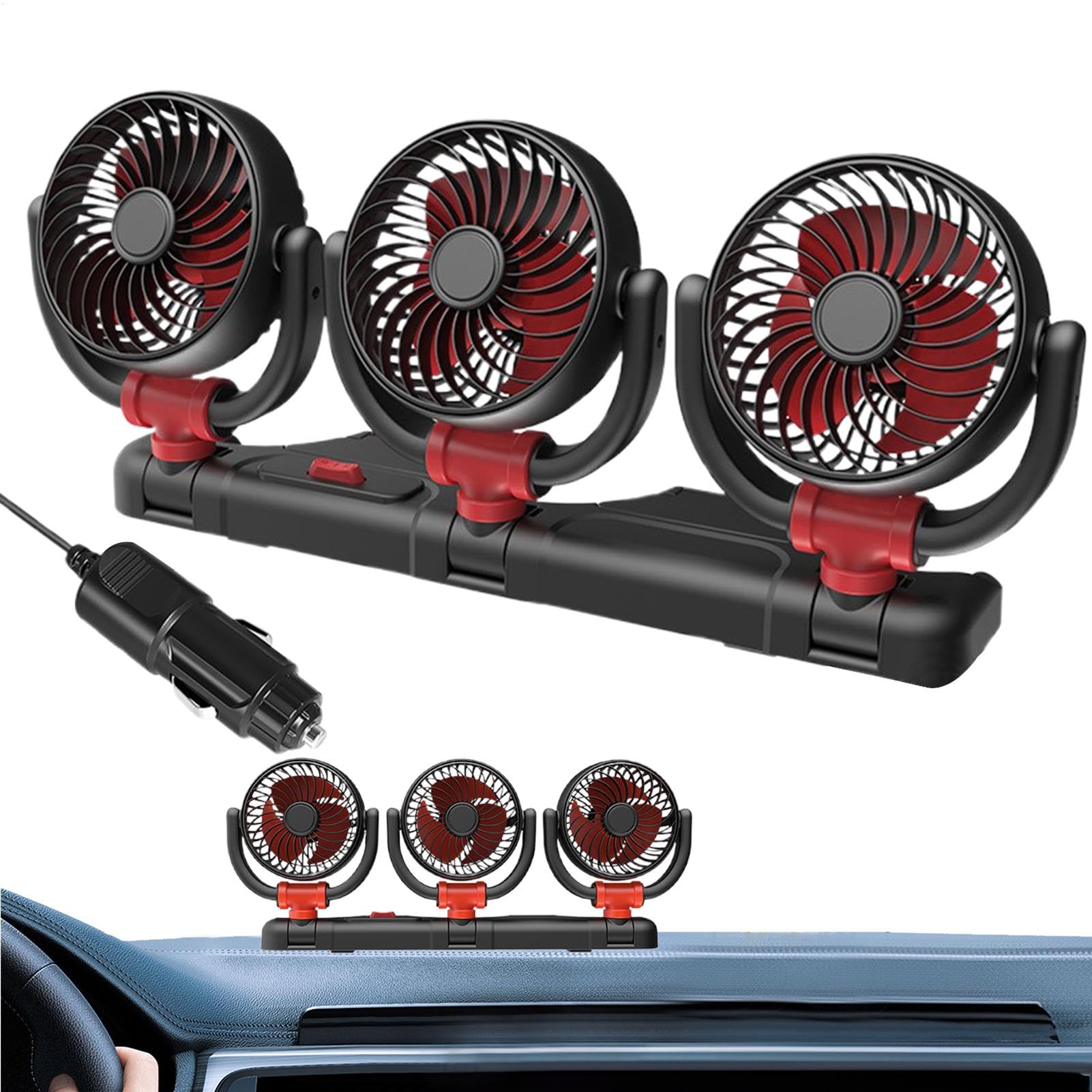 Ventilateur USB pour tableau de bord contre la chaleur dans l'habitacle