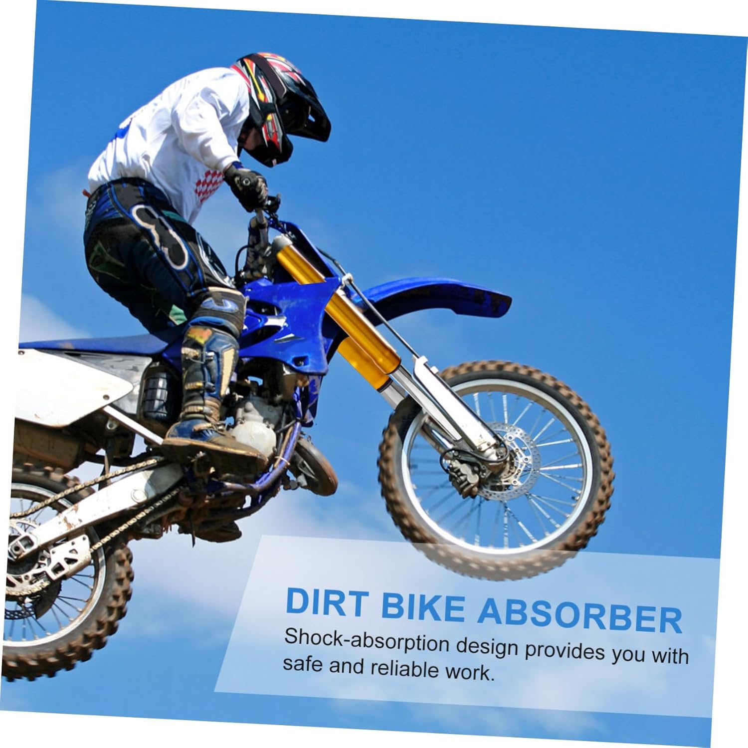 Zerodeko 49cc Dirt Bike Front Fork Shock Absorption Suspension Fork Savers for Mini Atv