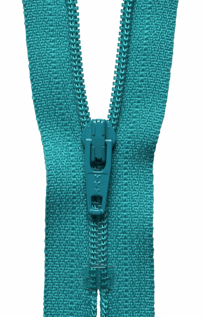YKK Coil Zip, No. 906 Teal, 15 cm Length