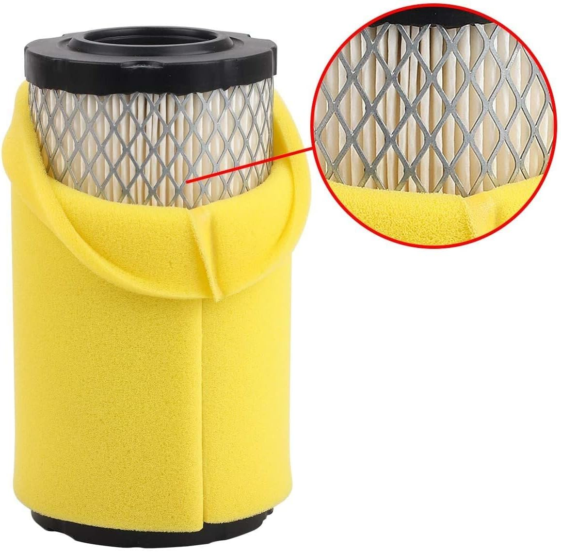 #US Parts Air Fliter Oil Fliter for Troy-Bilt 46 for Mustang XP Model 17ADCACT066 Mower (viepart#28126-03977)