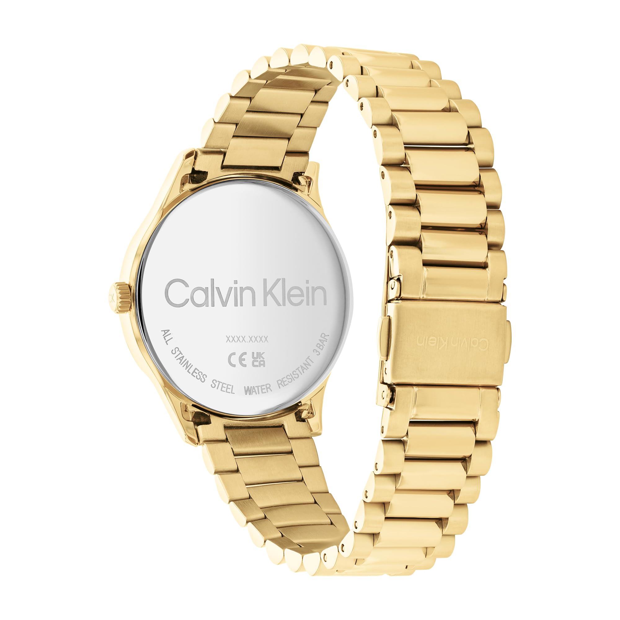 Calvin Klein Mężczyźni 25200043 Zegarek, Złoty, 39 x 19 x 10 cm; 71 g