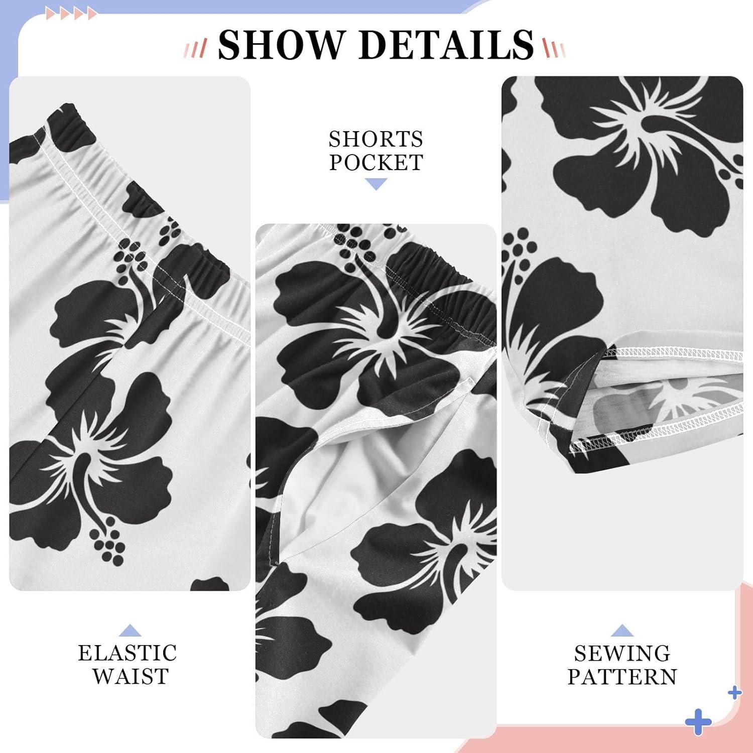 Eagles Head Pajama Pants PJ Bottoms Lounge Sleep Pant Sleepwear Elastic Waist Pockets - Image 4