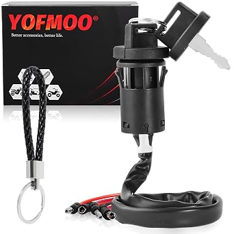 Ignition Key Switch for TRX300 TRX300FW Fourtrax 300 35100-HM5-671 35010-HC4-670 35010-958-680 1990-2000 ATV