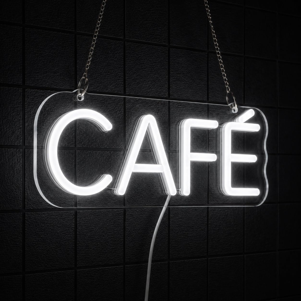 Signs Lamp "CAFÉ" Neon Sign Coffee LED Light
