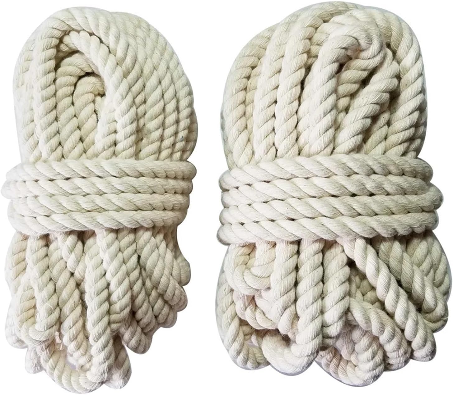 3mm-10mm Cotton Ticker Rope Wrapping Lace Rope Tag Hanging Handmade Accessories DIY(Nature 4mm 10m)