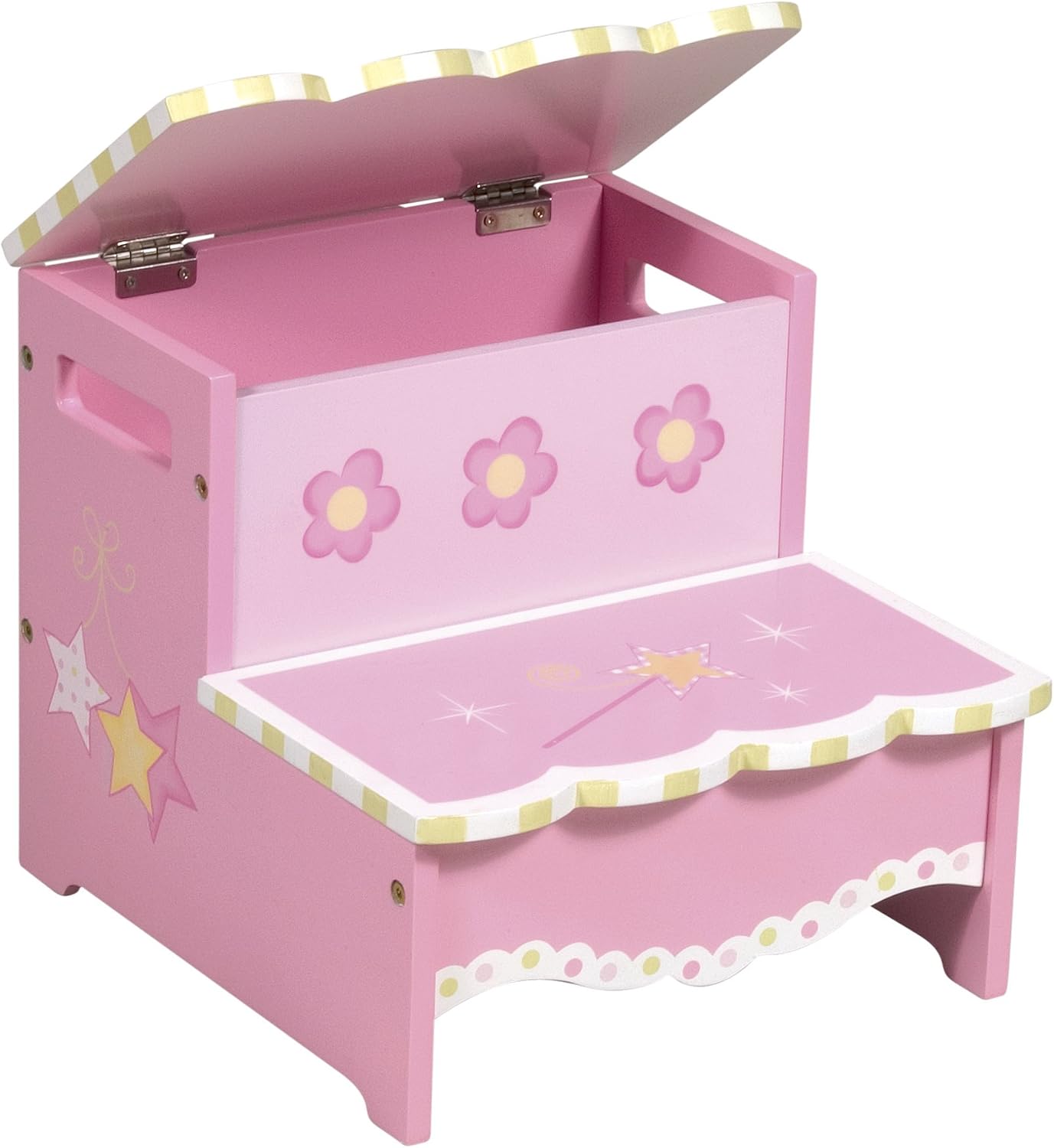 One-Day Sale: Up to 80% Off GuideCraft - Swan Lake Storage Step-up Stool