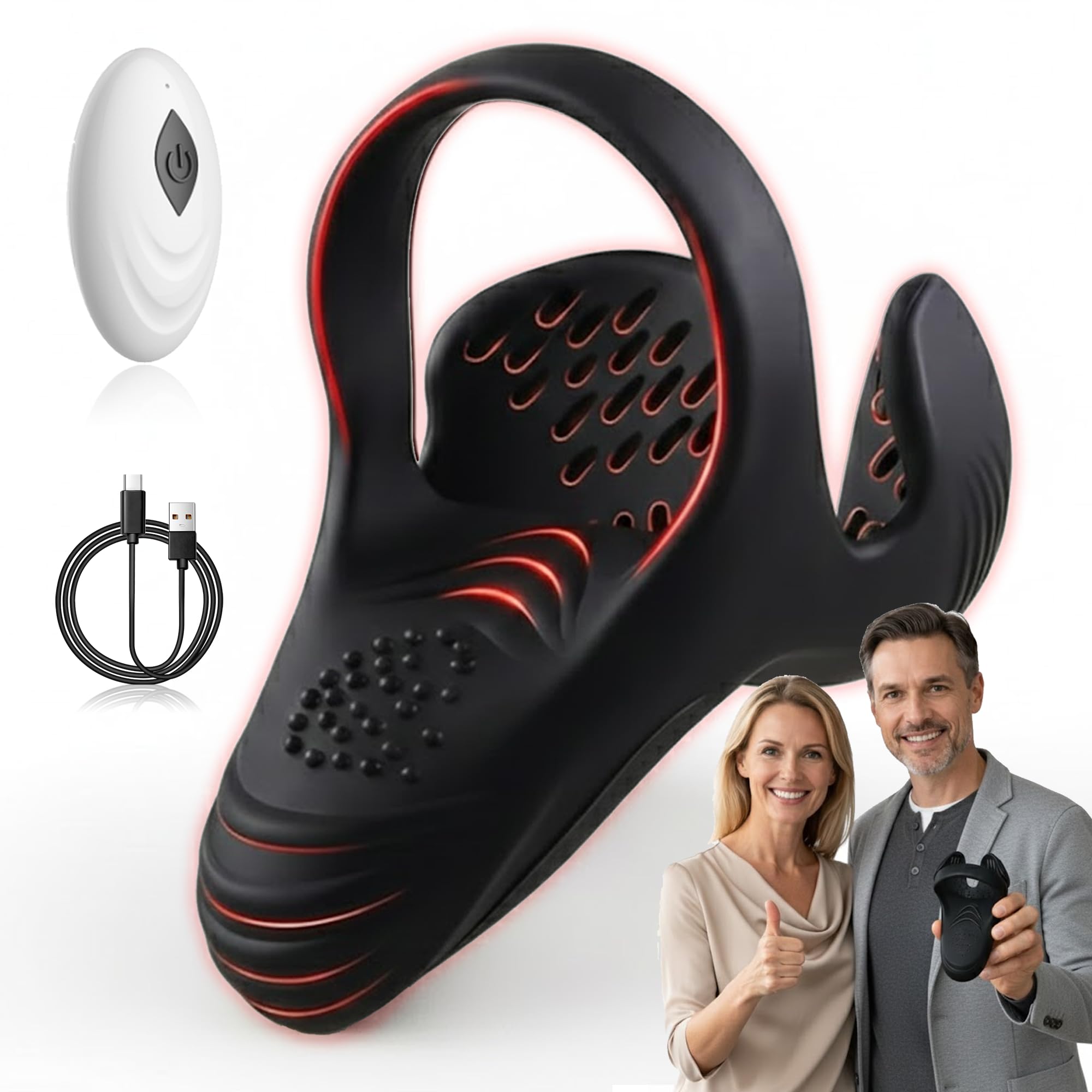 Neumann Apex drive Pro for Men - with Remote, New Upgrade 3-in-1 Heating Endurelix Vascuwave Pro | Restoring Vitality | Naturally Last | IPx7Waterproof | Rechargeable (1 PCS)