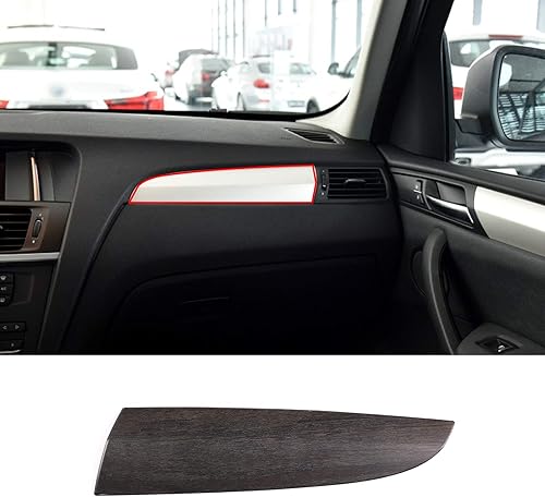 Miniatura 7 de CHEYA ABS Car Center Console Dashboard Decoración Cubierta para BMW X3 F25 2011-2017 Accesorios de coche (estilo de fibra de carbono)