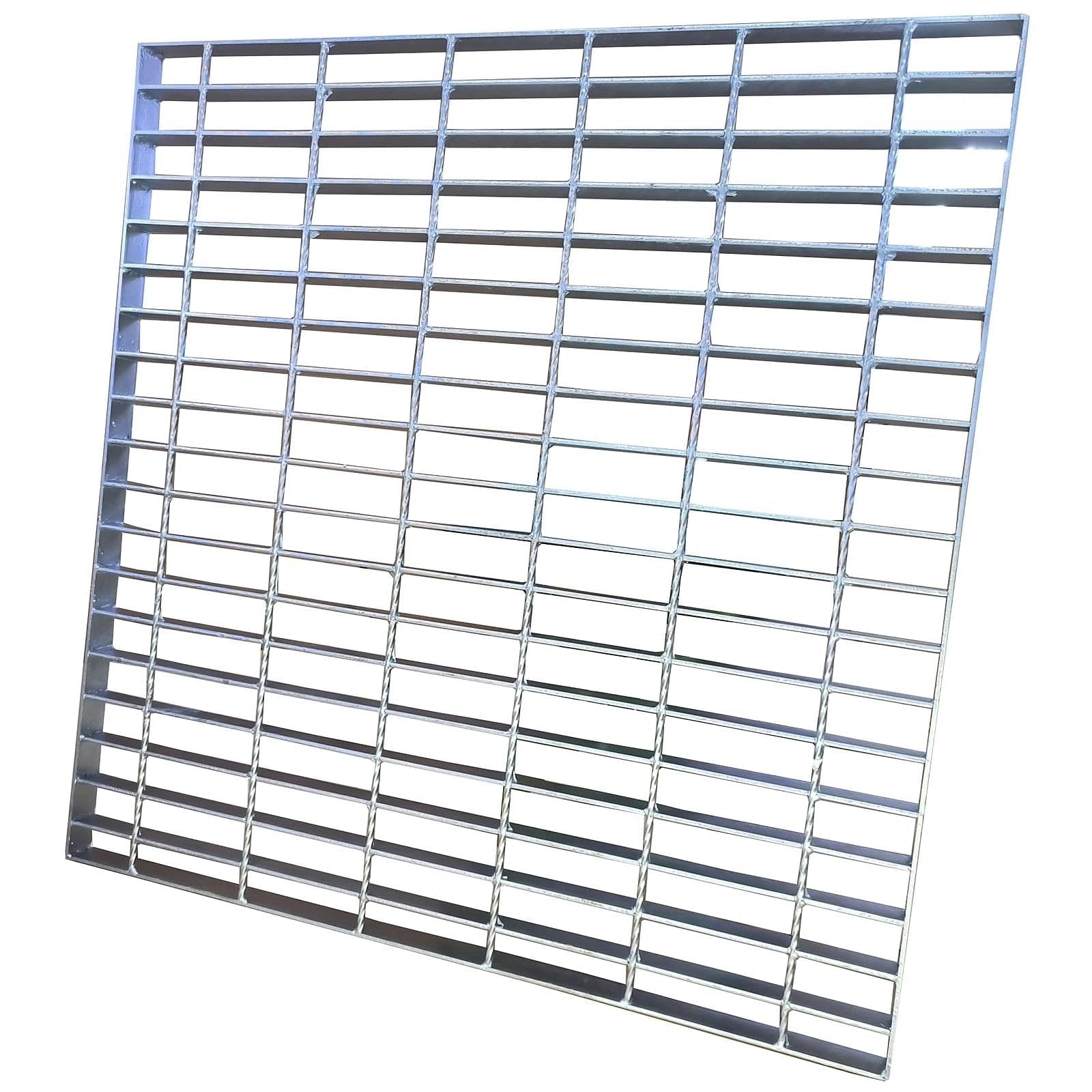 Galvanized Steel Drain Grate, Driveway Channel Cover 28x28 in