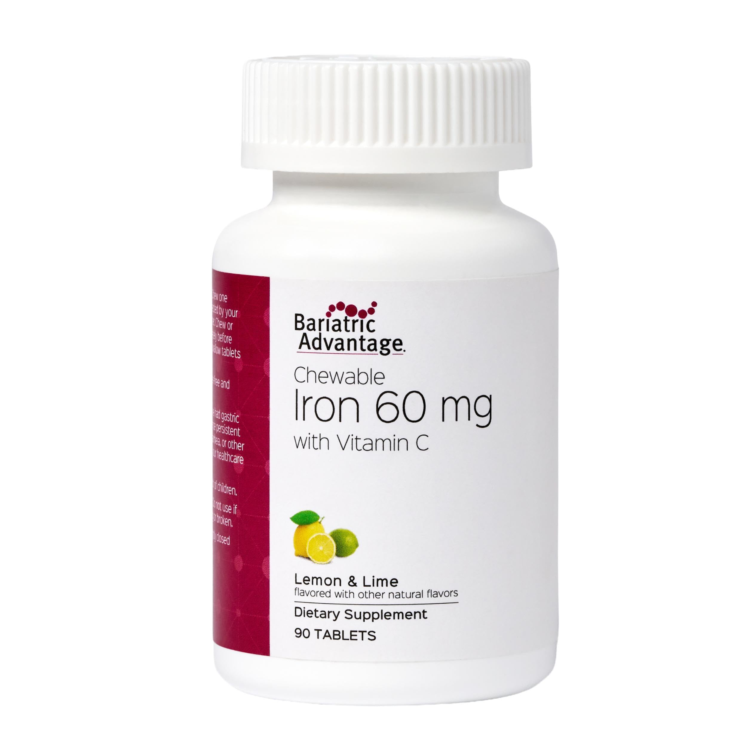 Bariatric Advantage Chewable Iron 60 mg