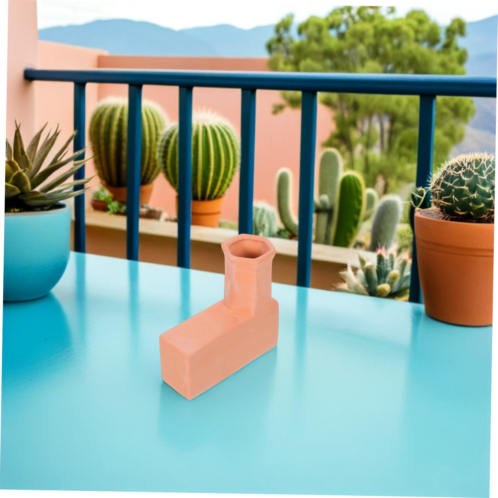 Hemobllo Punte di Irrigazione Automatica in Terracotta Marrone per Piante | Controllo Preciso Dell'acqua, Tecnologia al Livello Radice, Mantengono L'umidità del Suolo Durante Viaggi Lunghi