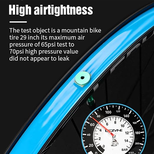 Cinta para llanta tubeless bicicleta 700C ancho 29mm azul miniatura 4
