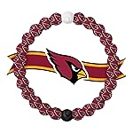 Lokai Silicone Beaded Bracelet for Men & Women, NFL Football Collection - Arizona Cardinals, Medium - Silicone Jewelry Fashion Bracelet Slides-On for Comfortable Fit