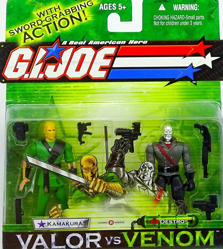 Amazon.com: G.I. Joe ~ Valor vs Venom ~ Kamakura Destro : Toys & Games