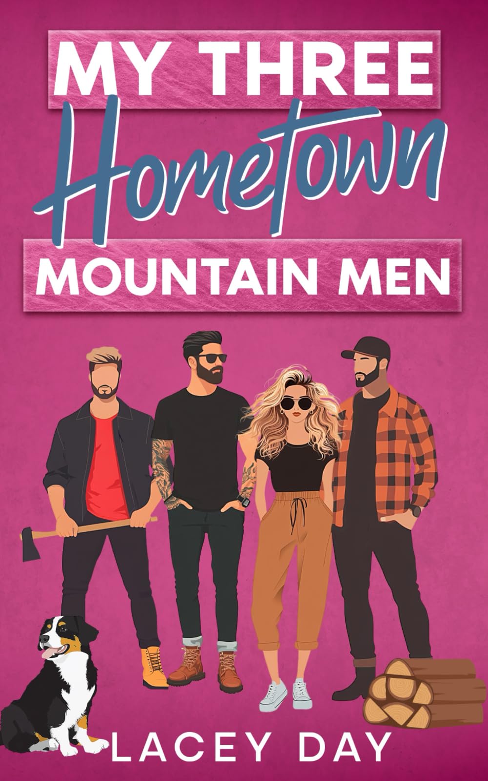 My Three Hometown Mountain Men: A Spicy Small Town Reverse Harem Romance (Aspen Springs)