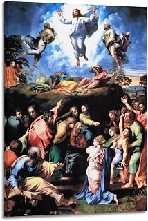 Raphael (The Transfiguration) Posters of Famous Paintings Poster Decorative Painting Canvas Wall Art Living Room Posters Bedroom Painting 12x18inch(30x45cm)