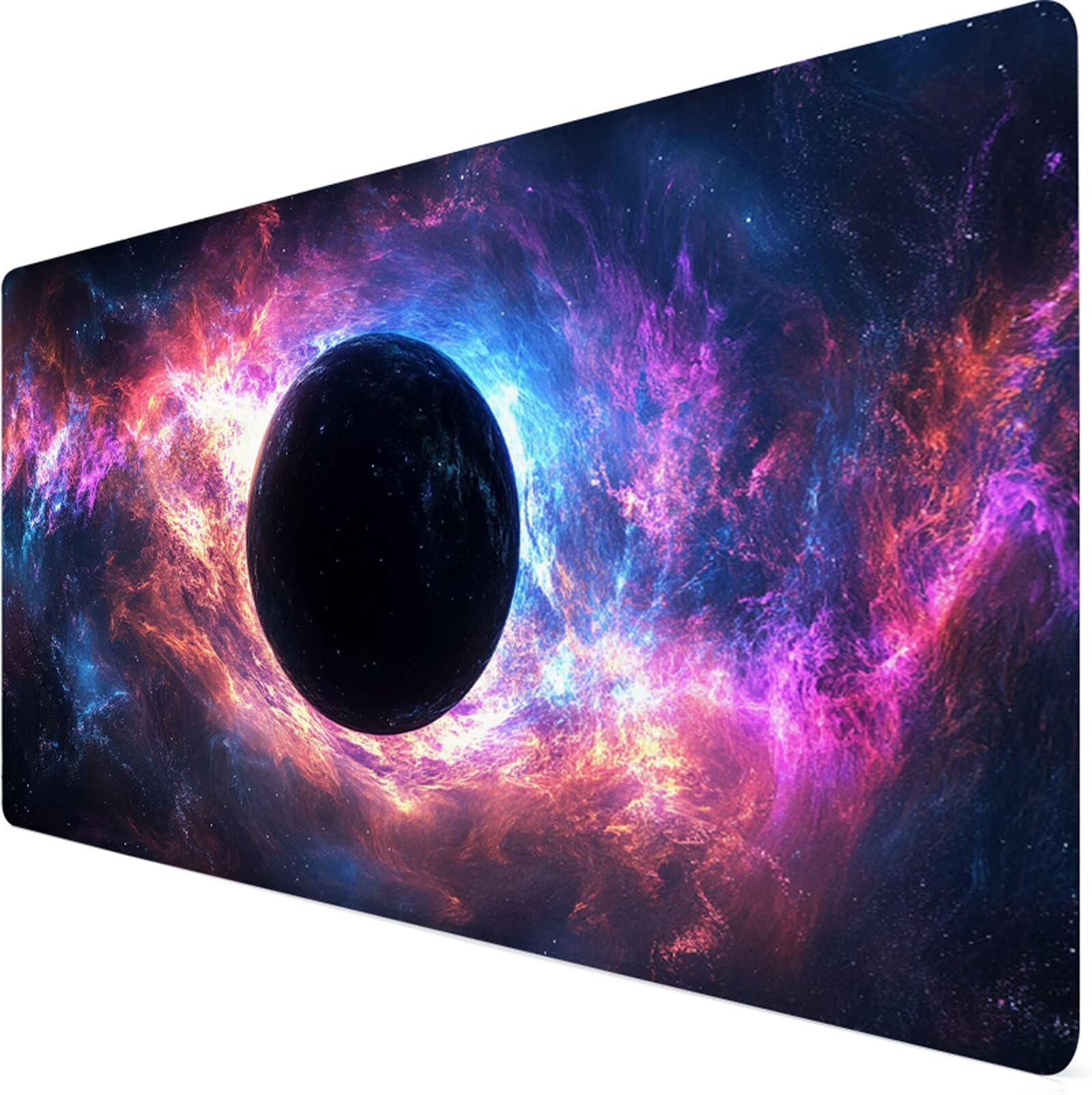 Podkładka pod mysz XXL 1200x600x3mm podkładka pod mysz kolorowa podkładka pod mysz ziemia poprawia precyzję i szybkość, antypoślizgowe wodoodporne, szyte krawędzie, akcesoria do gier, komputer