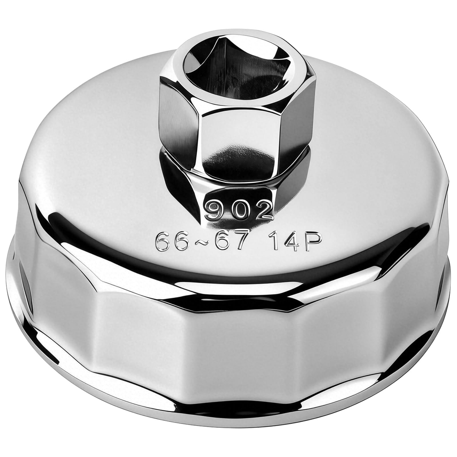 Amazon.com: Tongze 66-67mm Oil Filter Wrench: 14 Flutes 15208AA21A