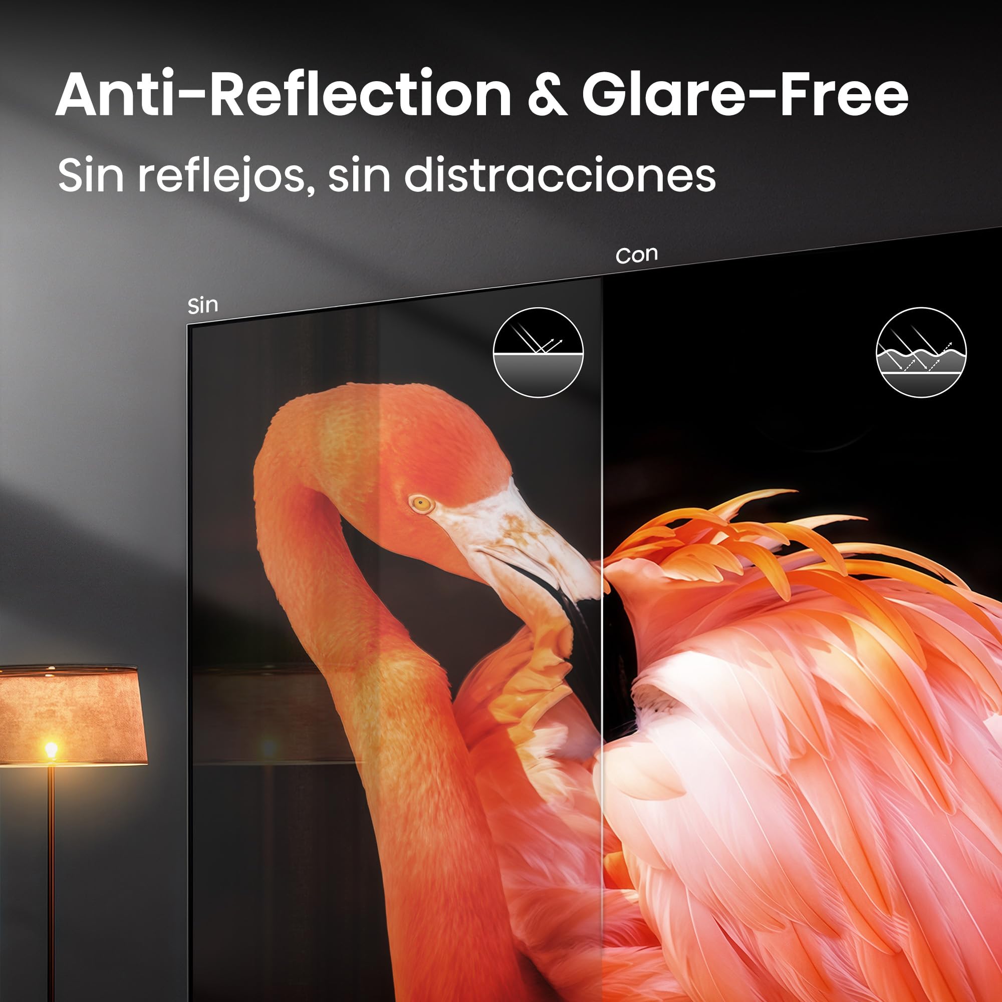 Hisense 65U7S Pro - MiniLED Pro Smart TV 65 Pulgadas, Hi-QLED MiniLED Pro, Modo Juego 165 Hz Nativos, Sonido Envolvente 2.1.2, Anti Reflection & Glare Free, IMAX Enhanced, Dolby Vision IQ, HDR 10+