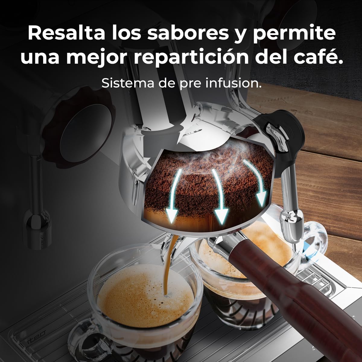 Pre-infusion system for enhanced flavors