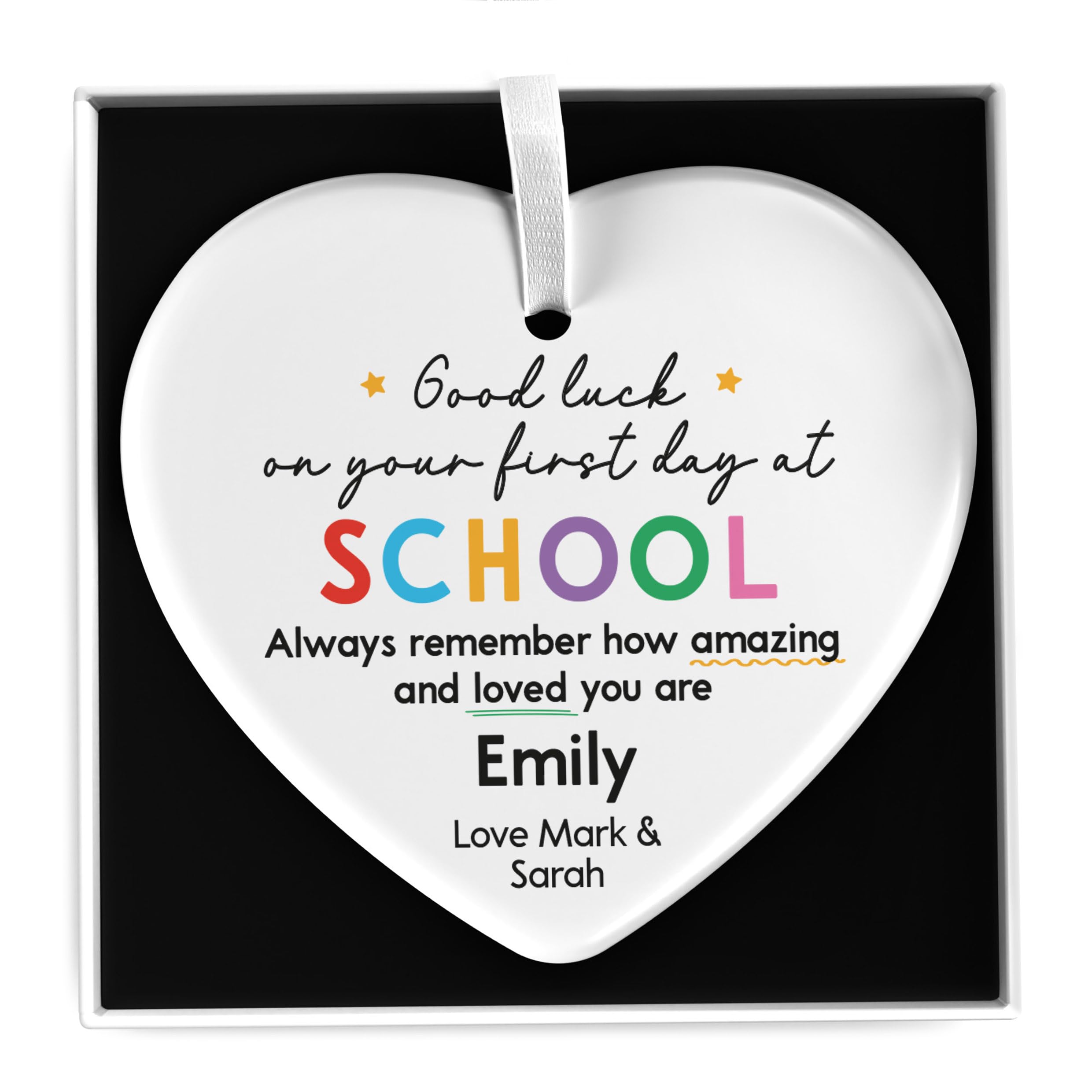Beecreative First Day At School Gifts, Personalised New Primary Secondary