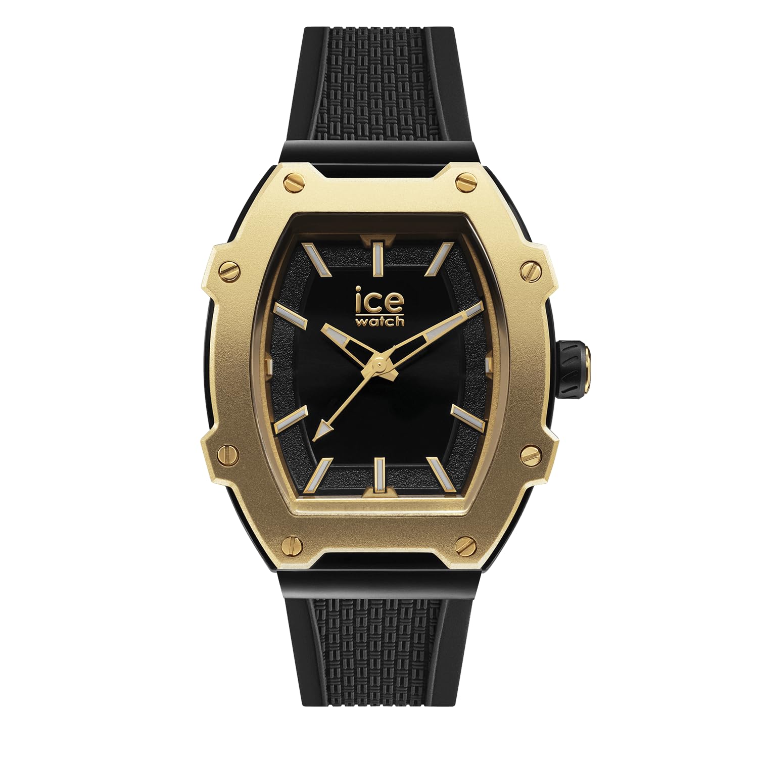 ICE-WATCH - ICE boliday Black Gold - Women's Wristwatch with Silicon Strap - 023319 (Medium)