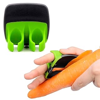 Silicone Finger Grips Peeler, Palm Peeler, Finger Potato Peeler, Ergonomically Designed Kitchen Gadgets, Peeling Tools with Handle, Suitable for Cucumbers, Carrots, Potatoes, Apples, etc.