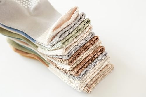 Miniatura 6 de Calcetines de algodón para bebés y niñas, calcetines de algodón para recién nacidos, antideslizantes, antideslizantes, para niños pequeños
