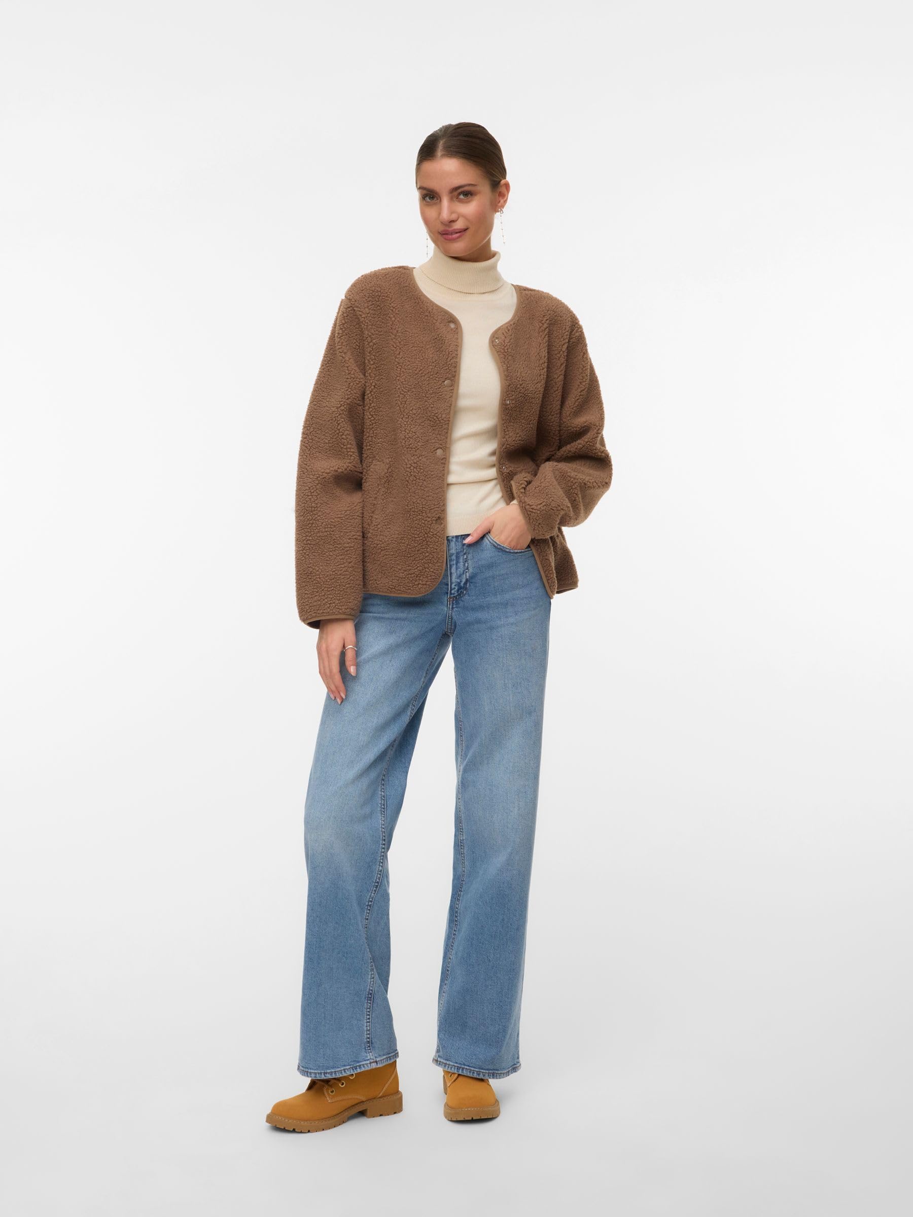 VERO MODA Female Teddyfell Jacke VMJOSEFIN Jacke