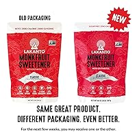 Vista 6 de Lakanto - Edulcorante de fruta del monje, sustituto de azúcar 11, keto, sin OGM
