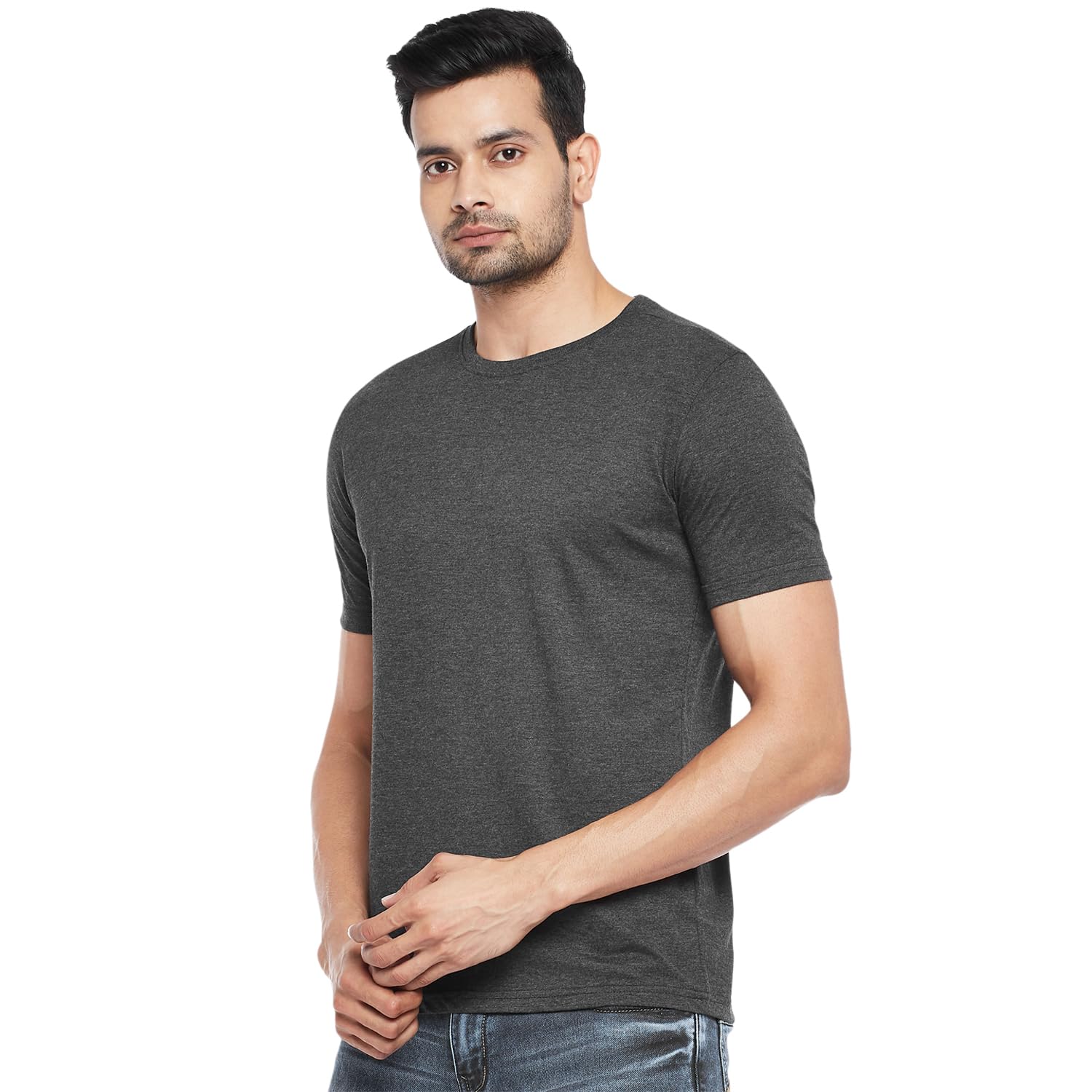 byford Men's Solid Regular Fit T-Shirt-picture-10