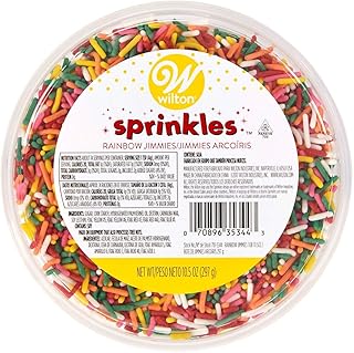 Jimmies Sprinkles 10.5oz Tub-Rainbow