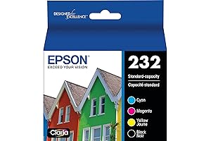 Epson 232 Claria Ink Standard Capacity Black & Color Cartridge Combo Pack