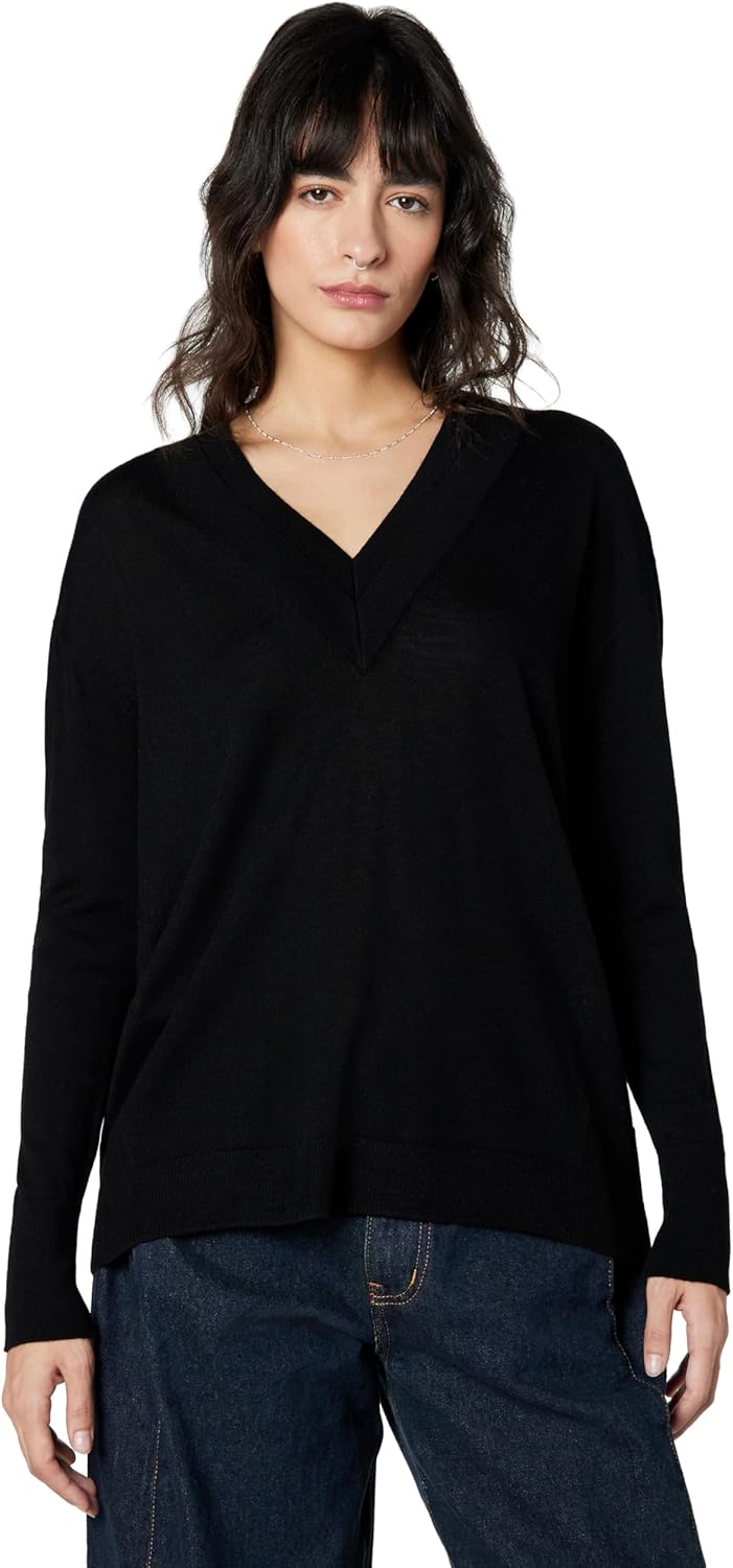 Allsaints Womens Bern V Neck Sweater