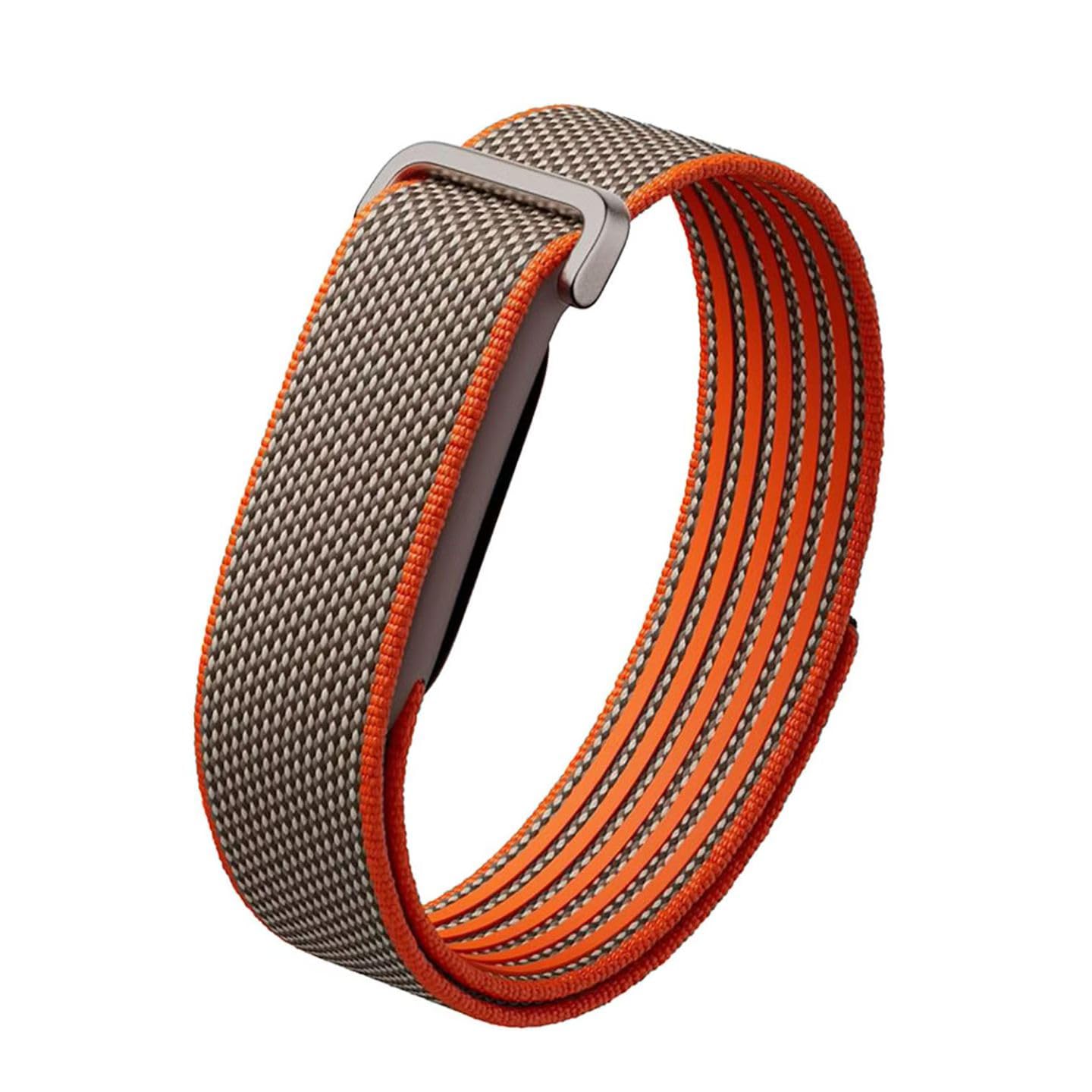Premium Nylon Band Compatible with Google Fitbit Air, Soft Woven Adjustable Replacement Strap, Breathable Workout Sport Wristband