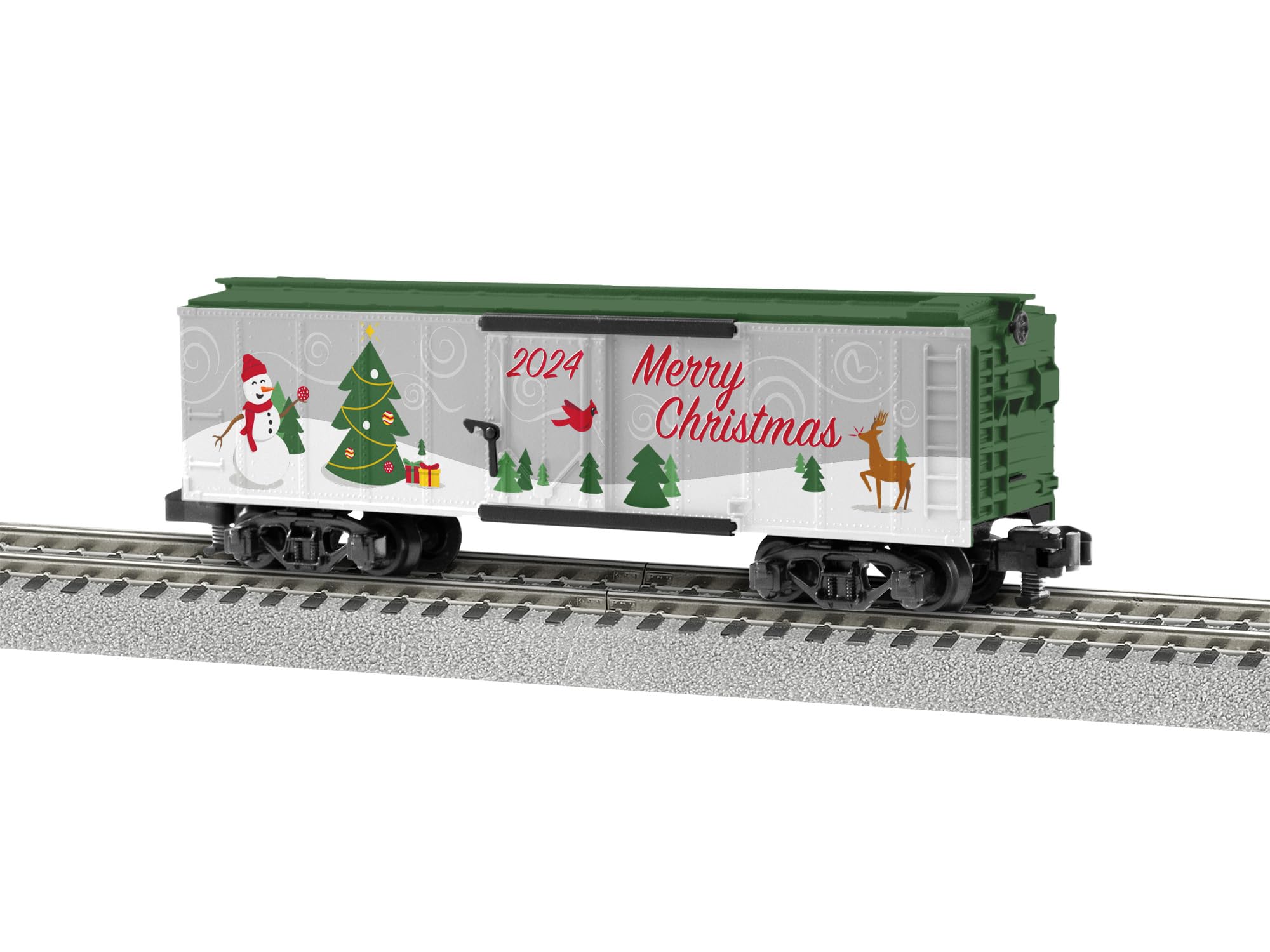 Lionel 2024 Christmas American Flyer S Gauge Model Train Boxcar
