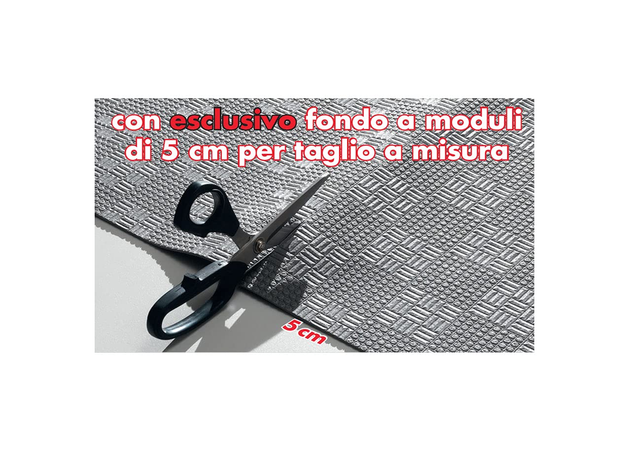 BIANCHERIAWEB Tappeto Passatoia Cucina Antiscivolo Sottolavello Digitale Disegni Natalizi 50x320 Schiaccianoci TX