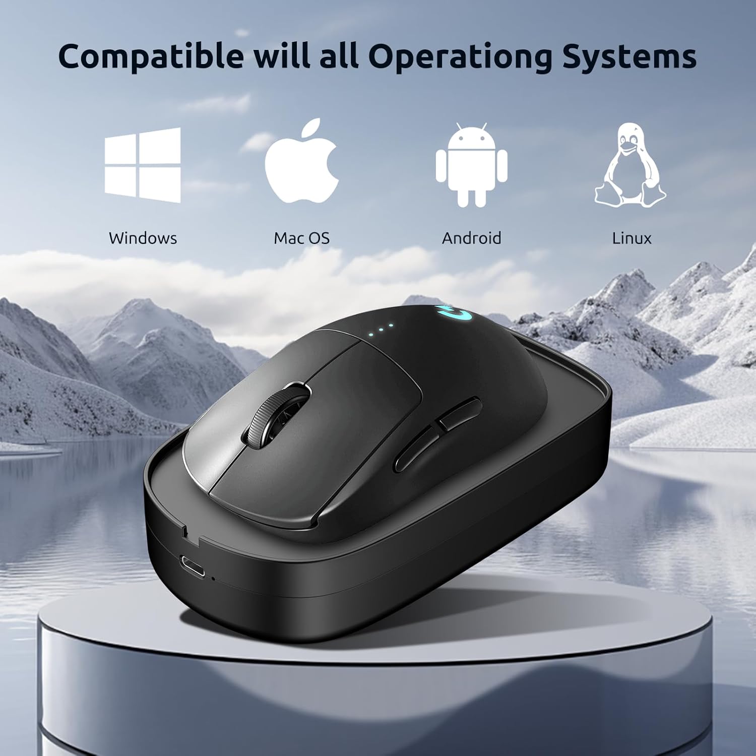 Mouse Jiggler, Undetectable Mouse Mover Device Wiggler Shaker with Drive Free USB Cable, Physical Automatically Mouse Movement, Keep PC Screen Active - Image 2