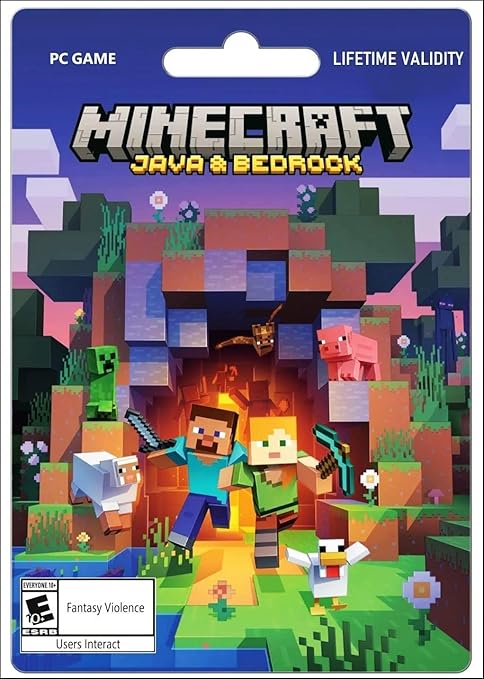 Buy Minecraft Java & Bedrock Edition Bundle PC Code (No CD/DVD) Online ...