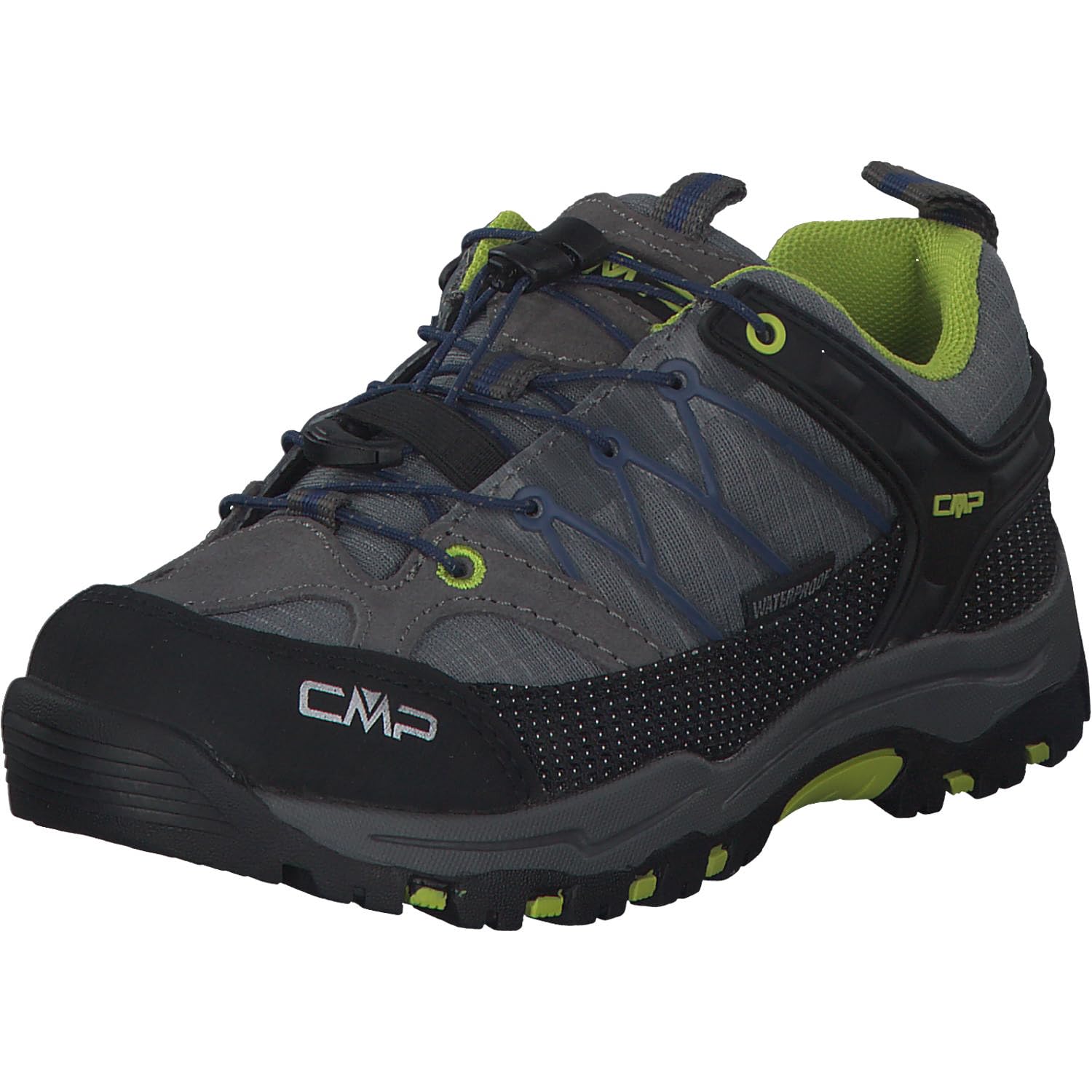 CMP Rigel Low, Unisex Kids’ Low Rise Hiking Shoes, (Graffite-Marine 35ud), 12 UK (31 EU)