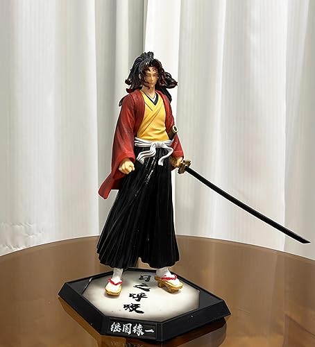 Miniatura 5 de seksiwo Yoriichi Tsugikuni Figura Kimetsu No Yaiba Demon Figures Monster Slayer Figura de acción Decoración de escritorio Regalo Anime Fan