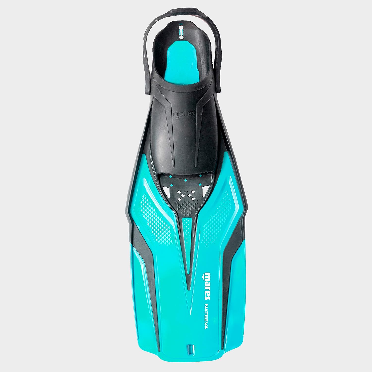 Mares Junior Nateeva Snorkeling Fins | Lightweight Open Heel Swimming Flippers, XS (410514)