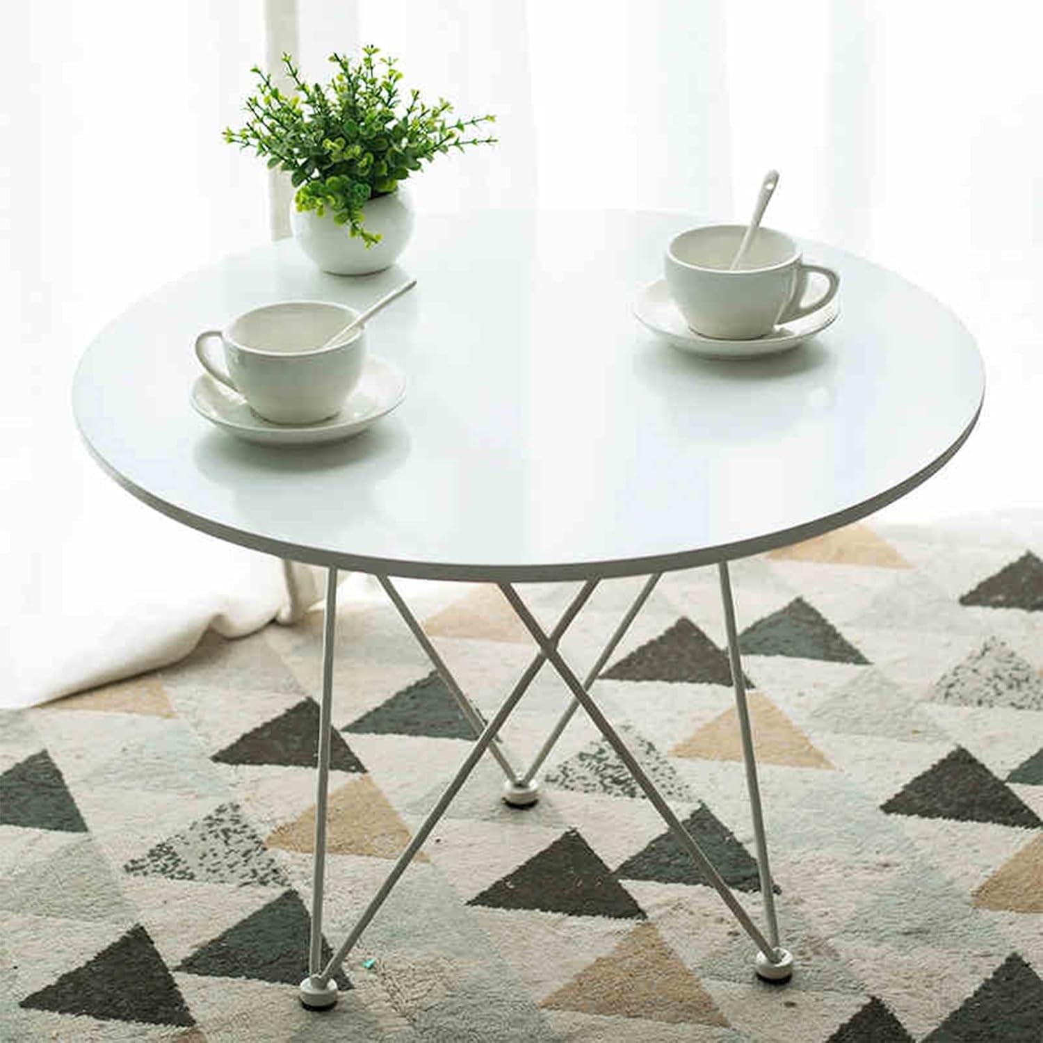 Side Table/End Table,Farmhouse Small Console Table Accent Side Coffee Tables for Living Room Balcony Office,Brown