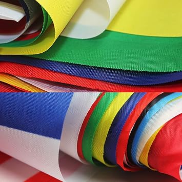 AMAPON 100 Countries Flags Banner, 82ft International Flags String, World Party Decoration, for Sports Clubs, Grand Opening, Restaurants, Bars etc.