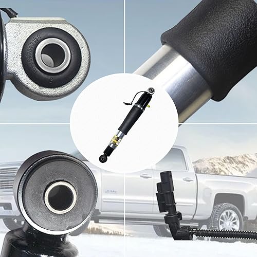 Miniatura 7 de 84176675 Par de amortiguadores de aire trasero compatibles con Chevy Tahoe Suburban Cadillac Escalade ESV GMC Yukon XL 23151122 23267007 23290661